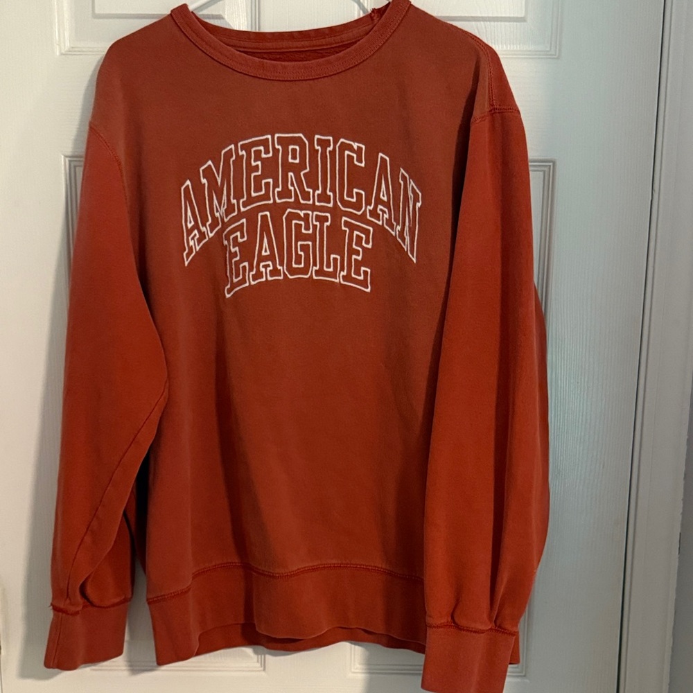 American Eagle Red Sweatshirt